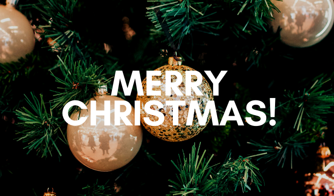 Festive Opening Hours 2020